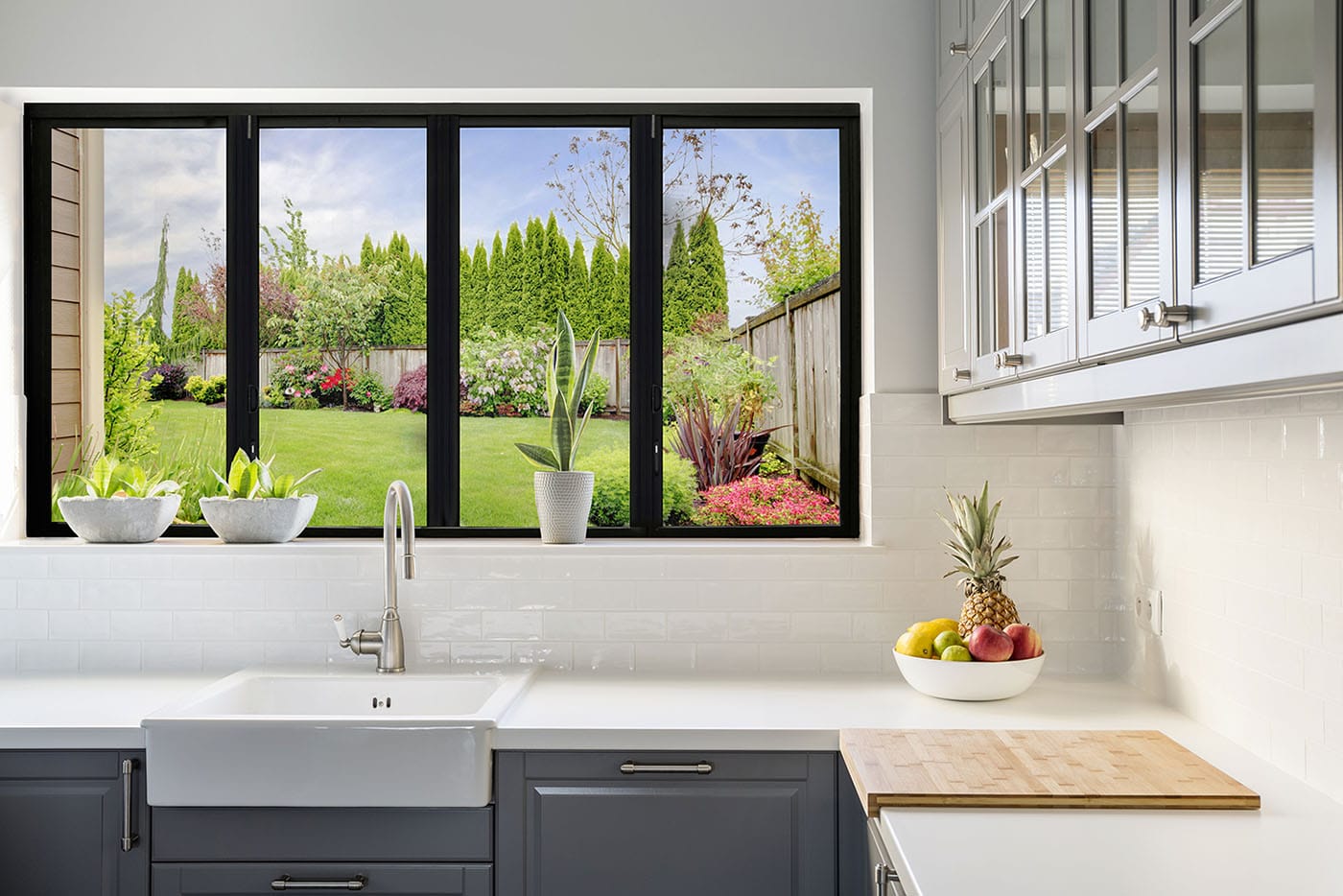 kitchen serving window design