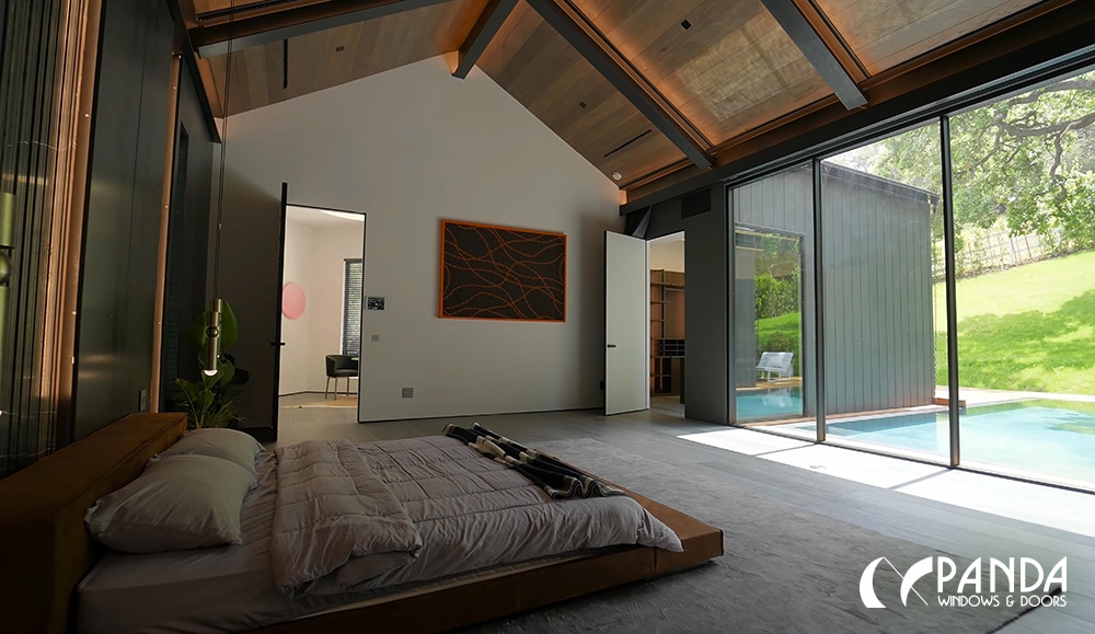 Create Your Perfect Master Bedroom Retreat with Sliding Glass Walls 