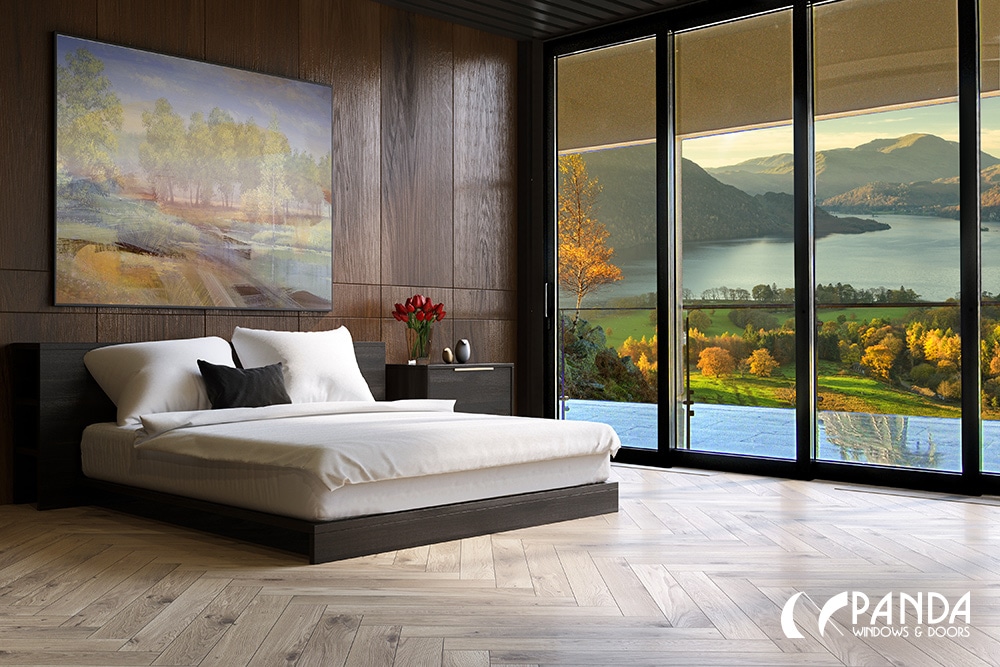 Create Your Perfect Master Bedroom Retreat with Sliding Glass Walls 