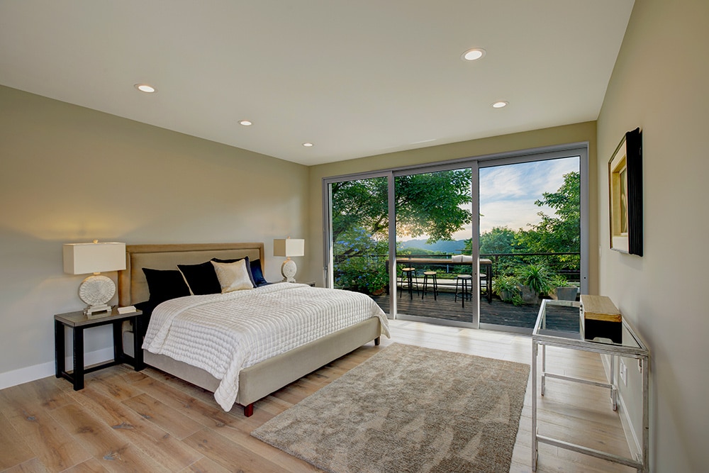 Create Your Perfect Master Bedroom Retreat with Sliding Glass Walls